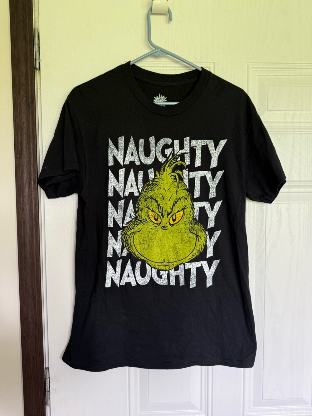 2 for $15 sale: The Grinch Naughty Face Graphic T-Shirt - M